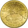 Image 2 : 1873 $20 Open 3 MS63 PCGS. A very attractive coin for 