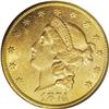 Image 1 : 1874-CC $20 MS61 PCGS. As a collectible Type Two Carso 
