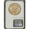 Image 4 : 1885-S $20 MS64 NGC. The challenge with the 1885-S dou 