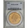 Image 3 : 1891 $20 AU58 PCGS. The 1891 was overlooked by numisma 