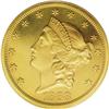 Image 1 : 1868 $20 PR64 PCGS. Only 25 proof double eagles were s 