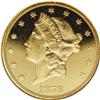 Image 1 : 1878 $20 PR63 S Cameo NGC. In all grades and all des 