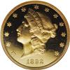 Image 1 : 1892 $20 PR65 Cameo NGC. Although not quite as rare as 