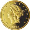Image 1 : 1898 $20 PR66 Ultra Cameo NGC. This phenomenal double 