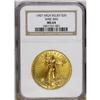 Image 3 : 1907 $20 High Relief, Wire Rim MS64 NGC. David Akers, 