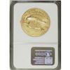 Image 4 : 1907 $20 High Relief, Wire Rim MS64 NGC. A satiny near 