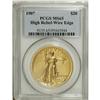 Image 3 : 1907 $20 High Relief, Wire Rim MS65 PCGS. Volumes have 