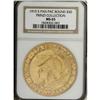 Image 3 : 1860 $10 Clark, Gruber & Co. Ten Dollar MS60 NGC. K-3, 