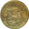 Image 2 : 1861 $20 Clark, Gruber $20 Copper Dies Trial MS64 Brow 