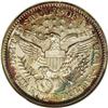 Image 2 : 1896 25C PR67 NGC. Dashes of lovely gold, rose, ocean- 