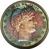 Image 1 : 1898 25C PR67 Cameo NGC. For an unknown reason, the 18 