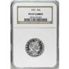 Image 3 : 1901 25C PR67 Cameo NGC. Exceptional contrast results 