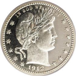 1912 25C PR66 Cameo PCGS. 