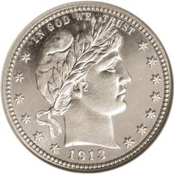 1913 25C PR66 Cameo NGC. Faint tan patina visits the l 