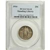 Image 3 : 1916 25C VG10 PCGS. The competition to replace the Bar 