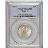 Image 1 : 1917 25C Type One MS66 Full Head PCGS. A powerful stri 