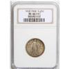 Image 1 : 1917 25C Type One MS66 Full Head NGC. Subtly lustrous 