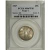 Image 3 : 1917 25C Type One MS67 Full Head PCGS. Intricately det 