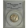 Image 1 : 1917-D 25C Type One MS65 Full Head PCGS. Freckled waln 