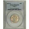 Image 1 : 1917-S 25C Type Two MS64 Full Head PCGS. Choice with l 