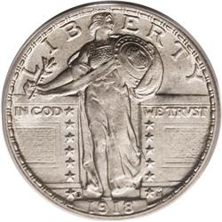 1918-S 25C MS64 Full Head PCGS. For many collectors, t 