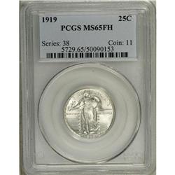 1919 25C MS65 Full Head PCGS. This is an amazing Gem w 