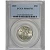 Image 3 : 1919 25C MS66 Full Head PCGS. The glistening, brillian 