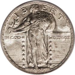 1920 25C MS66 Full Head PCGS. It is possible that this 