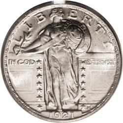 1921 25C MS65 Full Head PCGS. Just over 1.9 million pi 