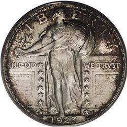 1923 25C MS65 Full Head PCGS. A bold striking with nic 
