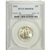 Image 3 : 1923 25C MS65 Full Head PCGS. A highly lustrous and es 