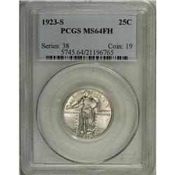 1923-S 25C MS64 Full Head PCGS. Although not the fines 