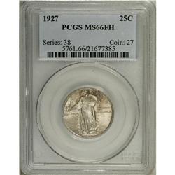 1927 25C MS66 Full Head PCGS. Both sides of this stric 