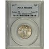 Image 1 : 1927 25C MS66 Full Head PCGS. Both sides of this stric 