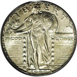1927-D 25C MS65 Full Head PCGS. Though hardly as notor 
