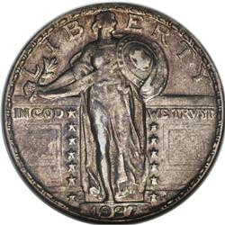 1927-S 25C AU55 NGC. Luster resides in the protected a 