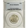 Image 3 : 1928 25C MS66 Full Head PCGS. Blazing luster radiates 