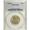 Image 3 : 1932-D 25C MS63 PCGS. Sharply detailed beneath uniform 