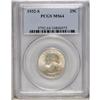 Image 1 : 1932-S 25C MS64 PCGS. Well struck with creamy satin lu 