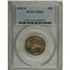 Image 1 : 1932-S 25C MS64 PCGS. Mottled lavender, russet-bronze, 