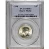 Image 3 : 1934 25C Heavy Motto MS67 PCGS. One of three different 