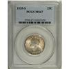 Image 3 : 1935-S 25C MS67 PCGS. A quick glance at this solidly s 
