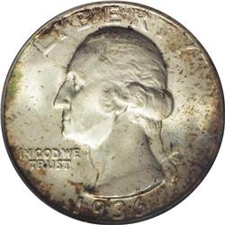 1936-D 25C MS66 PCGS. Not as well recognized generally 