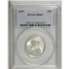 Image 1 : 1937 25C MS67 PCGS. Small dots of dove-gray patina app 