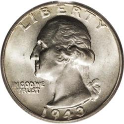 1943-S 25C Doubled Die Obverse MS65 PCGS. FS-017 or FS 