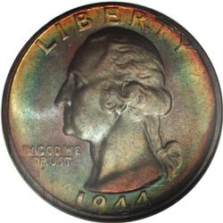 1944-S 25C MS68 S NGC. FS-017.5. Knob S. Only three M 