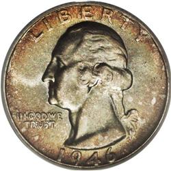 1946 25C MS67 PCGS. Not an uncommon coin in lower grad 