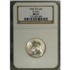 Image 3 : 1950-S/D 25C MS67 NGC. FS-022. OMM-1. One of only two 