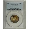 Image 3 : 1964 25C MS67 PCGS. Despite the seeming ubiquity of th 
