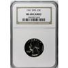 Image 1 : 1967 25C SMS MS68 Cameo NGC. This immaculate example p 